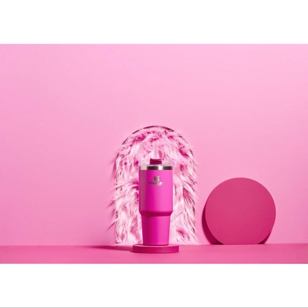 Stanley RAVISHING PINK 30oz Stainless Steel Adventure Quencher Tumbler - Picture 6 of 8